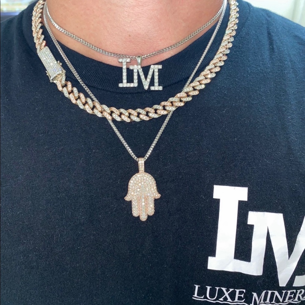 20” Cuban Diamond Necklace